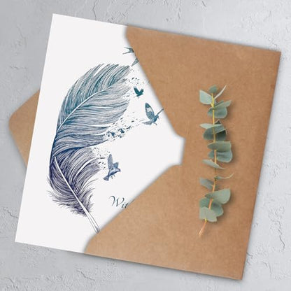 Sympathy Card for Women Men - color: QQ-75