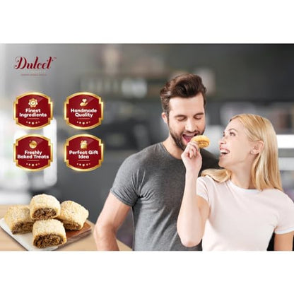 Dulcet Gift Baskets Classic Father’s Day Fresh Baked Cookie & Brownie Gift Tin- Perfect Father’s Day Celebration Card for Men, Him, Grandpa, Dad, Boyfriend, Son, Brother or Co-worker. - style: Father's Day