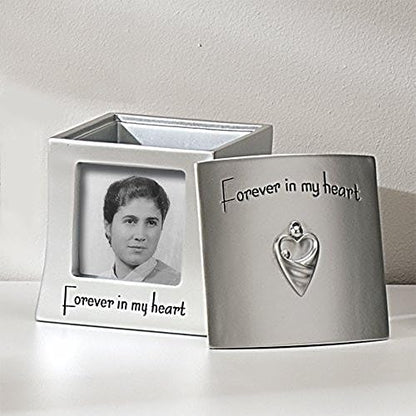 Roman Giftware Inc., Memorial Collection, 4" H Memorial Frame Box 2.5x2.5,Religious, Inspirational, Durable (4x4x5)