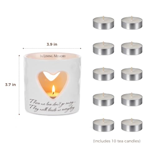 Sympathy Memorial Gifts for Loss of Loved One Bereavement Candle Holder - color: Yhlp14a