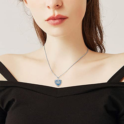 SOULMEET Personalized Silver Locket Necklace That Holds Pictures Photo Keep Someone Near to You, Memorial Custom Lockets Necklaces Letters Engraving for His Her - color: F3-Opal butterfly-Black, style: Locket+Custom Photo+Engraved