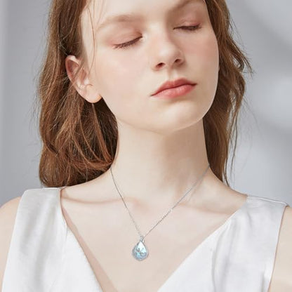 PELOVNY Urn Necklaces for Ashes of Loved Ones 925 Sterling Silver Personalized Heart Locket Urn Necklace Cremation Keepsake Memorial Jewelry Gifts for Women Men - color: Dragonfly Urn-2