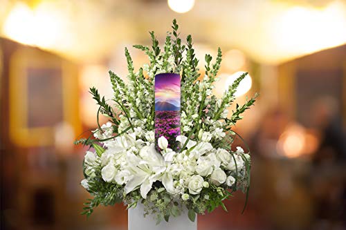 Eco-friendly Biodegradable Urns for Adult Ashes - Scattering Tube - Cremation Urns - color: Heaven on Earth, size: Medium 10"x4"