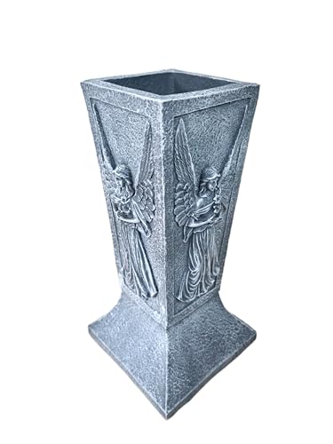 Cemetery Vase with Spike Cemetery Vase.Memorial vases for Graves | flower holder for cemetery for Cemetery, Garden, Lawn, Yard Decorations
