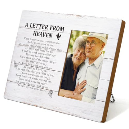 Picture Frame Wall Table Sympathy Gift Photo Frames Grandparents Memorial - color: Multicolour-0298