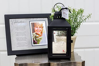 Celebration of Life Memorial Lantern & Photo Frame - Thoughtful Sympathy Gift/Bereavement Gift