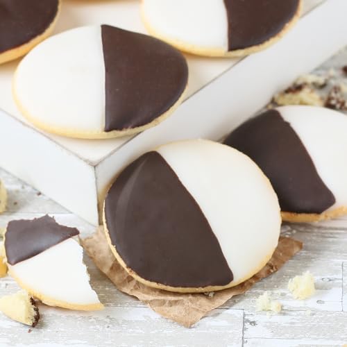 Dulcet Gift Baskets Birthday Gift Box NY Style Black & White Cookies Favorite Gift Tin- Great for Thinking of You Gifts -holiday Celebrations-Get Well Thank You & Sympathy Wishes for Men, Women, Girls, Boys - color: Birthday