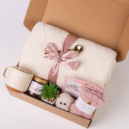 Get Well Gifts for Women, Sympathy Gifts Care Package for Women Get Well Soon Gift Basket for Sick Friends After Surgery Gifts Feel Better Gifts Thinking of You Gift