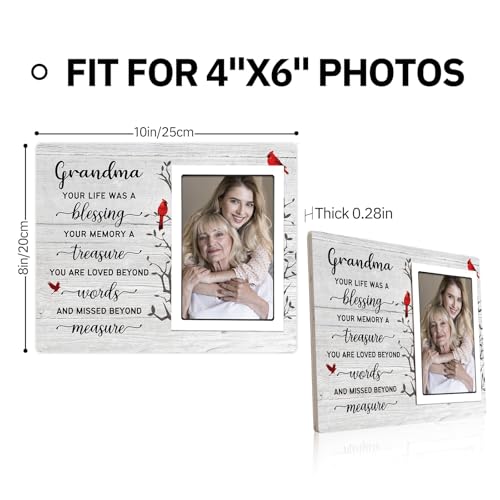 SteadStyle Grandma Memorial Gifts, Memorial Picture Frames 8x10 In - style: Grandma