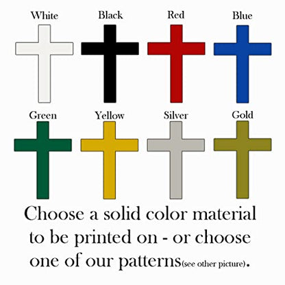 PK Décor Personalized Cross for Grave - Baptism - First Communion - 50th Anniversary - Engraved - Wall Decor - Cross Headstone for Dogs Grave (Cross 6) - style: Cross 6