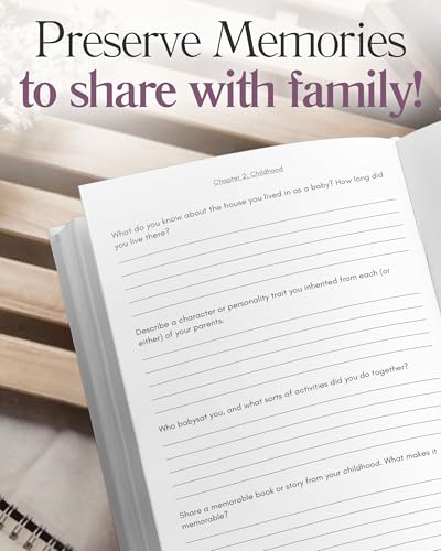 Grandma's Life Story Journal (Hardcover): A Meaningful Keepsake for Grandma to Share Her Journey & Memories, Book Includes 250+ Prompt Questions, Sentimental Gift for Mother's Day, Birthday, Christmas - style: Grandma Life Story Journal