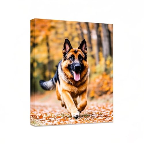 Personalized Photo to Canvas Print - Canvas Prints With Your Photos on Custom Wall Art for Bedroom, Living Room, Wedding Baby Pet Family Picture Framed Wall Art (20" W x 24" H) - size: 24"L x 20"W