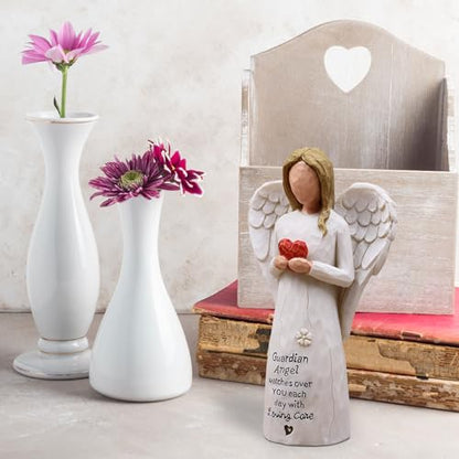 AUKEST Guardian Angel Statue, Angel Gifts for Women, Angel Figurines