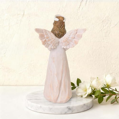 Nurse Gifts for Women, Angel Nurse Statue Hand-Painted for Home Desk Decor | Resin Figurines for Nursing School Graduation, Nurses' Day, Retirement Commemorations, or As a Token of Appreciation - style: Nurse Gifts