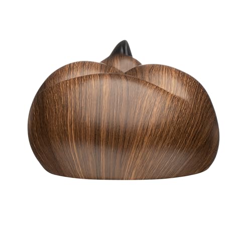 Pet Urns,Sleeping Resin Cremation Cat Urn, Cat Urns for Ashes, Small Animal Urn （Black Walnut） - color: Black Walnut