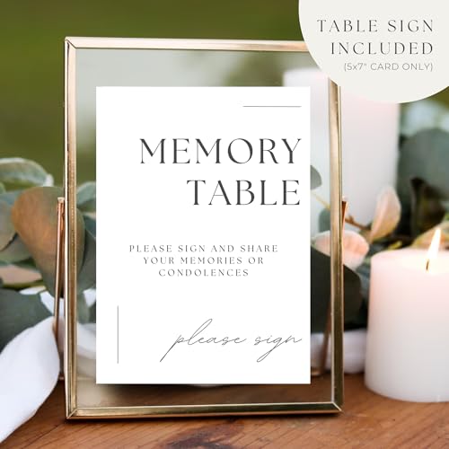 Funeral Guest Book 2026 Celebration Of Life Memorial Service - Custom Year - color: Navy Blue, size: 2026