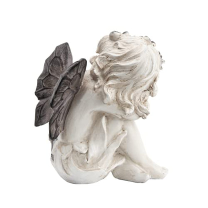 Solar Angel Statue Garden Decor,Garden Statues for Patio Yard Porch Lawn