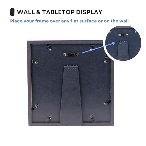 OtterPets Paw Print Kit for Dogs 9x9, 4 customizable displays (Black) - color: Black