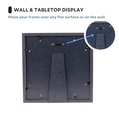 OtterPets Paw Print Kit for Dogs 9x9, 4 customizable displays (Black) - color: Black