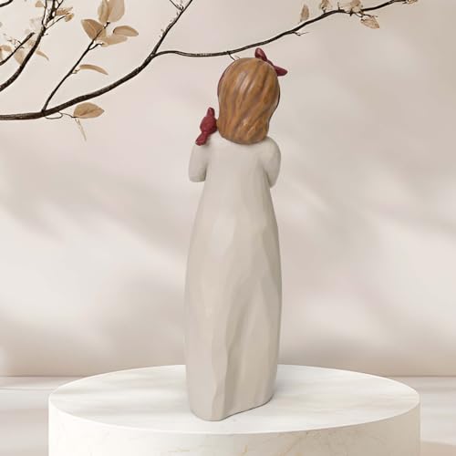 Cardinal Gifts for Women, Sympathy Gifts for Loss of Loved One | for Women, in Loving Memory, Bird Figurines for Comfort and Healing - style: Messenger