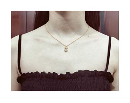 Baydurcan Friendship Anchor Butterfly Good Luck Elephant Necklace for Women - style: Pineapple2