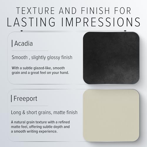 Gallery Leather Guest Book - Great for Wedding, Reception, Baby and Bridal - color: Freeport Ivory