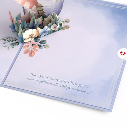 Lovepop Nothing Loved Is Ever Lost Pop-Up Sympathy Card with Envelope
