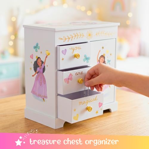 Giggle & Honey® Princess Musical Jewelry Box for Girls - style: Perfect Princess