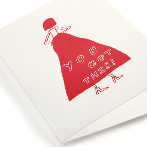Minted | Blank Greeting Card, Encouragement, 5x7 w/Envelope | You Got This | Independent Artist-Designed with Quality Materials - color: You Got This