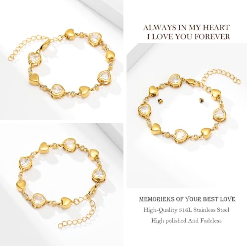 zeqingjw Heart Cremation Bracelet for Ashes - Urn Bracelet Memorial Keepsake Jewelry - Ashes Holder for Women - color: Gold Purple