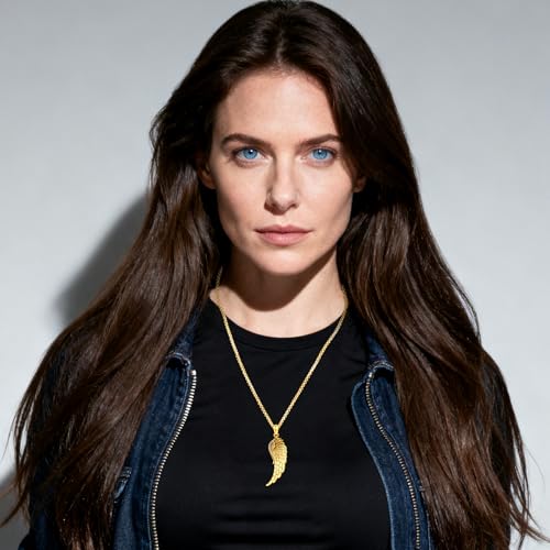Angel Wings Necklace 925 Sterling Silver Guardian Angel Nurse RN Caduceus Pendant Charm Crystal Angel Jewelry Gifts for Women - style: D-Angel Wing (Golden)