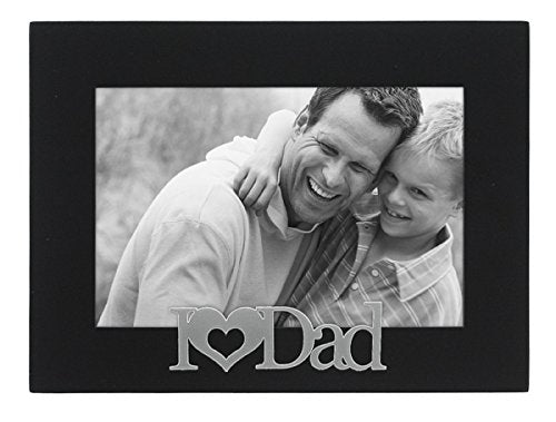Malden International Designs I Love Dad Expressions Picture Frame, 4x6, Black - style: I Love Dad