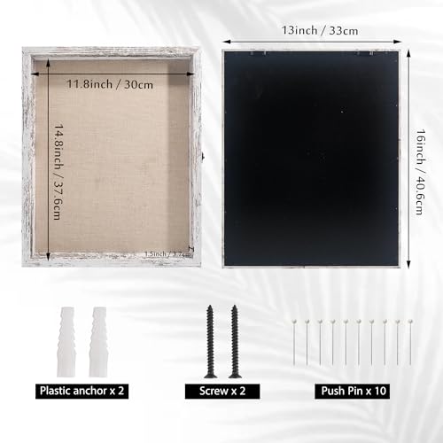13x16 Wedding Bouquet Shadow Box Display Case,,White - color: White, size: 13*16