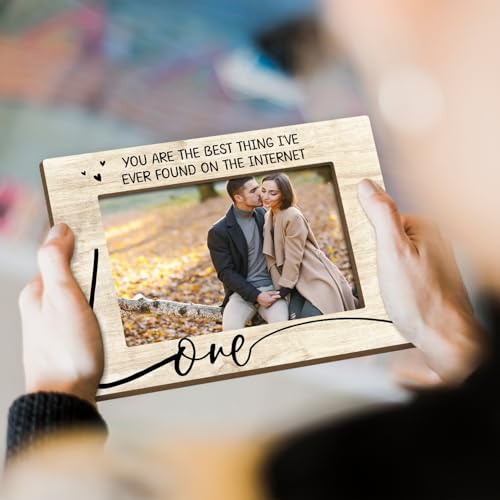 Couple Picture Frame Wooden Pictures Dispaly Gifts for Couples Picture Frames for Desk Things to Get Your Girlfriend Modern Photo Frame Couple Things Photo Gifts Pictures Frames 4x6 - Jk0255 - color: XK14