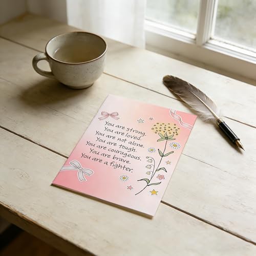 Empowering Card 'You Are Strong' Greeting Card - Encouragement Gift - color: DTK-298