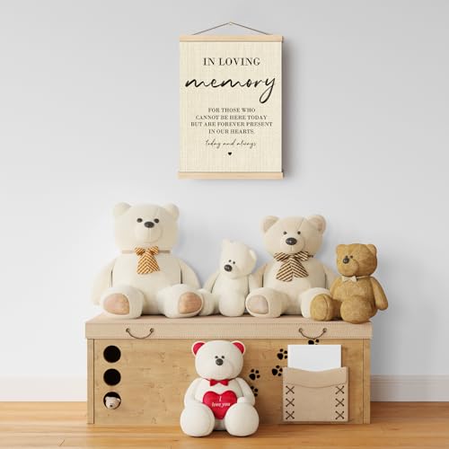 Boat Wades Poster Hanger Frame, In Loving Memory Wedding Sign, 12x16 Inch