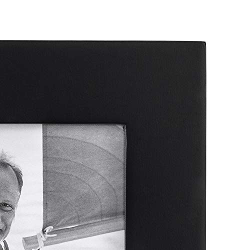 Malden International Designs 4x6 Daddy & Me Expressions Picture Frame Silver Finish Daddy & Me Word Attachment Black MDF Wood Frame - style: Daddy and Me