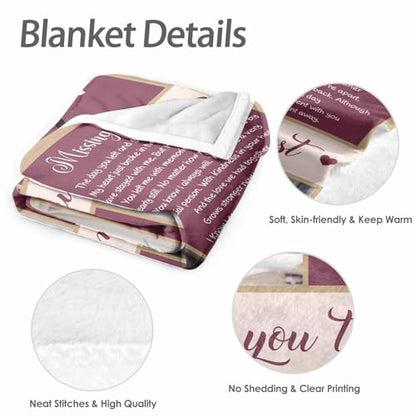 Custom Memorial Blanket with Picture Personalized Sympathy Remembrance Condolences Bereavement Gifts Sympathy Gifts for Loss of Loved One Mother Dad Grandma Grandpa Sister Daughter Friend - color: Design14