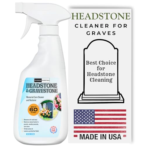 16oz Headstone Cleaner for Graves & Tombstones – Made in USA
