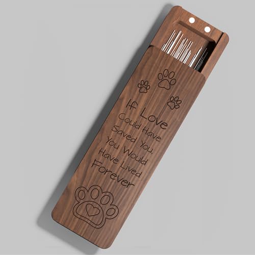 Cats Hair Decorative Wood Box, Pet Hair Dog Cat Fur, Wooden Box for Cat Dog Fur & Teeth, Keepsake for Dogs Hairs Container, Pet Paw Print Keepsake, Pets Hairs Accessories for Dogs & Cats - color: PET BOX-2
