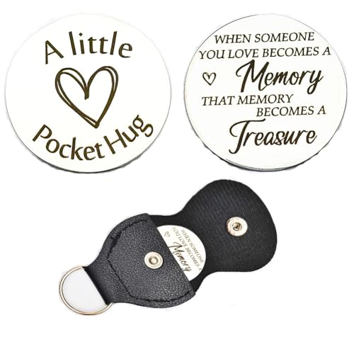 RFTWXHPN Pocket Hug Token Gift Keychain Christmas Birthday Gifts Long Distance Relationship Hug Tokens Keepsake Pocket Hugs - color: When Someone You Love