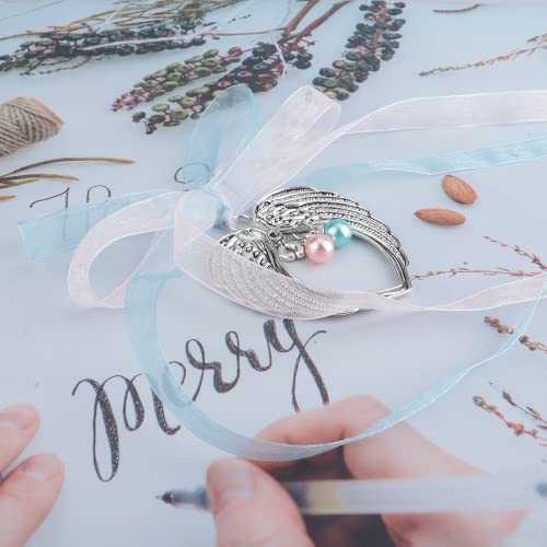 Miscarriage Gifts for Mothers Mommy of an Angel Wings Ornaments Loss of Baby Sympathy Gifts Miscarriage Memorial Gift (Silver mommyangel Wing)