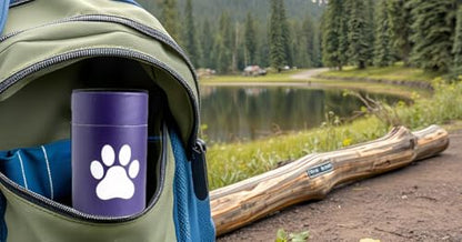 Large Paw Print Scattering Tube Pet Cremation Urn-Scattering Urn for Pet Ashes - size: Large