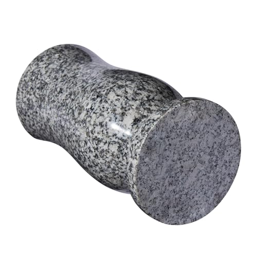 Granite Cemetery Vase for Grave Heavy 9.2 Lbs Windproof 3 Inch Opening