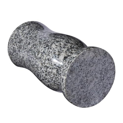 Granite Cemetery Vase for Grave Heavy 9.2 Lbs Windproof 3 Inch Opening