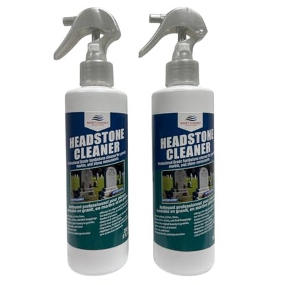 NORTHWEST ENTERPRISES Headstone Cleaner, Removes Dirt & Moss, 16 oz - size: 8 Fl Oz (Pack of 2)