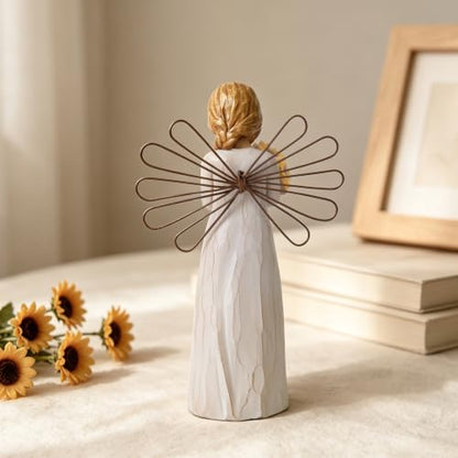 Thinking of You Encouragement Gift for Women,New Beginnings Sunflower Gifts | Inspirational Gifts for Women, Sculpted Hand-Painted Self Care Mental Health Gifts Figurine - color: Encouragement Gift