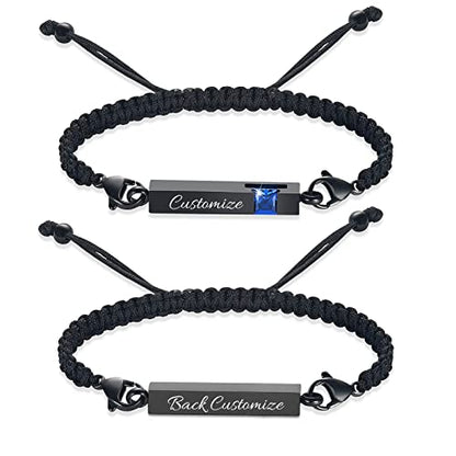 Harbeingt Adjustable Urn Bracelet for Ashes for Women Cremation Jewelry - color: Customize