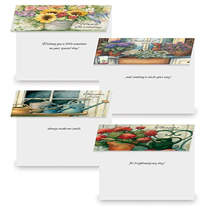 Current Susan Winget Country Assorted Cards with Envelopes All Occasion - 20 Pack, Large 5" x 7" Cards with Sentiments, Variety of Get Well, Sympathy, Birthday, Anniversary & Thinking of You - color: Country