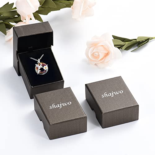 shajwo Hummingbird Urn Necklaces for Ashes - color: Valcano